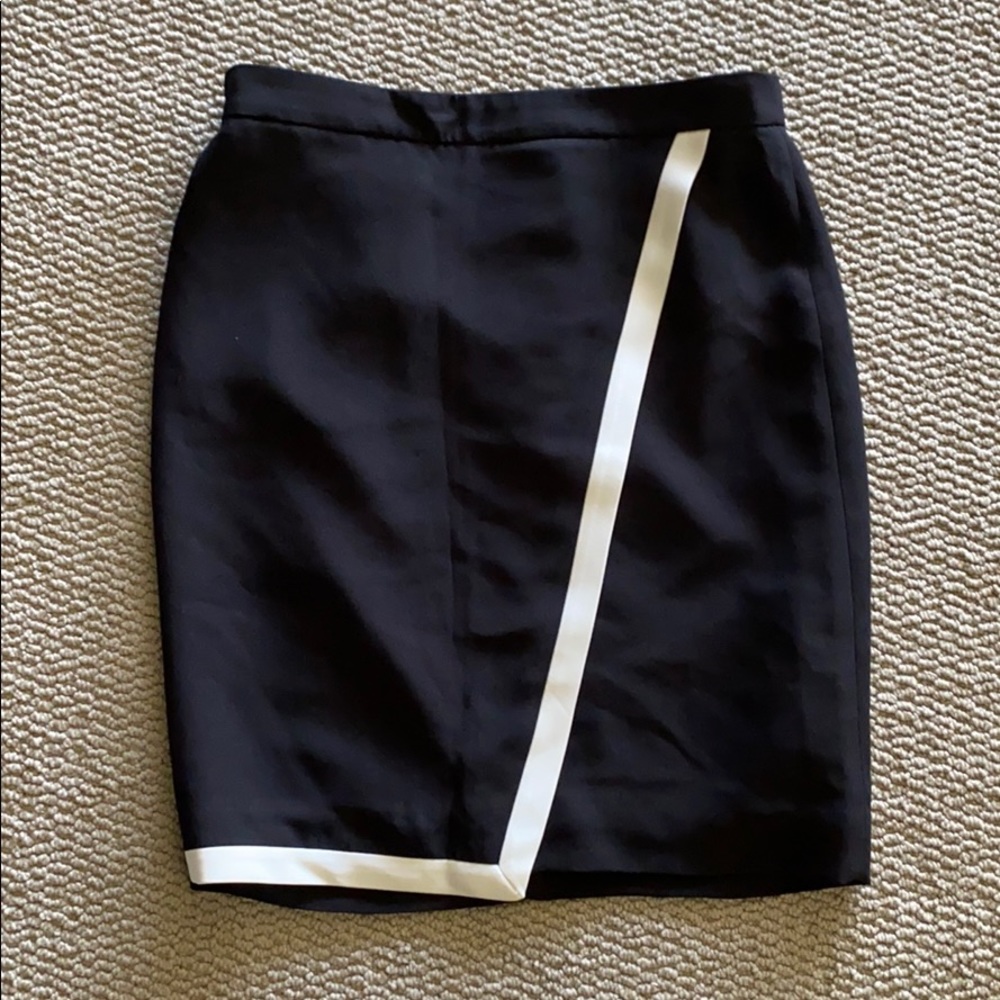 JCREW Black Pencil Skirt